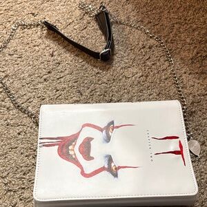 White and Red IT Chapter Two Crossbody Bag